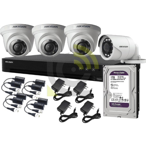 KIT DE 4 CÁMARAS  1080P